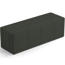 Ver imagem 2 de Puff Decorativo Living Sala de Estar 160 cm Roma W01 Linho Verde Musgo - Lyam Lyam Decor