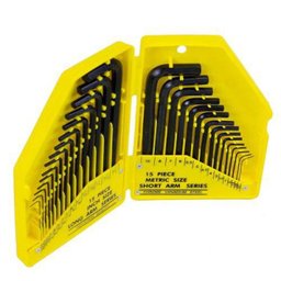 Chave Allen Kit 30 Peças Completo Milímetros Polegada B448 Black Jack - 1 Chave Allen Kit 30 Peças Completo Milímetros Polegada B448 Black Jack - 1