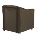Ver imagem 5 de Kit 2 Poltronas Decorativas Lucy Suede Marrom MV Estofados