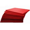 Kit 2 Colchonetes Academia, Ginástica, Exercícios Abdominais e Yoga > Vermelho - 2