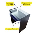 Ver imagem 3 de Mesa Expositor Porta Vidro + chaves LED Ótica Bijuterias Anel