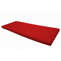 Kit 4 Colchonetes Auxiliares Dobráveis 185 X 65 X 4 com Espuma D20 Orthovida > Vermelho - 5