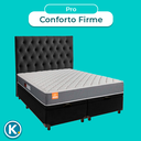 Ver imagem 4 de Kit Cabeceira + Cama Box Bau + Colchão Queen D23 Pro Inducol