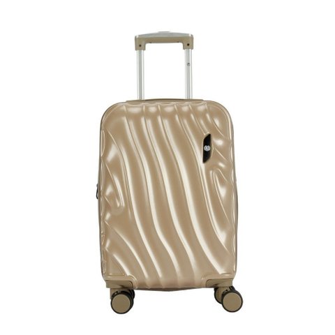 Mala de Viagem Média 23 Kg Abs + Pc Avalon - Ika - Champagne