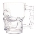 Ver imagem 2 de Caneca de Vidro Caveira Rock Style Transparente P/chopp e Cerveja 510ml Lyor