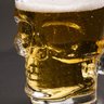Caneca de Vidro Caveira Rock Style Transparente P/chopp e Cerveja 510ml Lyor - 7