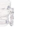 Caneca de Vidro Caveira Rock Style Transparente P/chopp e Cerveja 510ml Lyor - 4