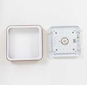 Ver imagem 7 de Lustre Plafon Led Timber 24w 40x40 Céu Estrelado Amadeirado Branco Frio 6500k Bivolt
