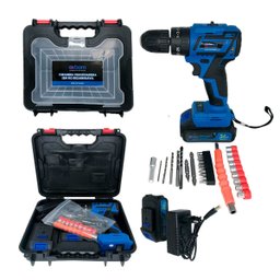 Furadeira Parafusadeira 36v + 2 Baterias + Maleta Acessórios - 3
