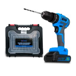 Furadeira Parafusadeira 36v + 2 Baterias + Maleta Acessórios - 2