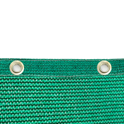 Tela Sombrite Decorativa Verde 4m X 3m Bainha e Ilhós a Cada 50cm - 3