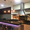 Ver imagem 7 de Kit Churrasqueira Gourmet Completa Inox Litoral Makeer Grill Elevatório 5 Espetos 1579 M