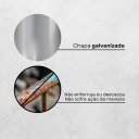Ver imagem 6 de Caixa de Correio Inox  Embutir Design Elegante e Durável