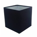 Ver imagem 1 de Cupula em Tecido Quadrada Abajur Luminária CP-25/25x25cm Preto