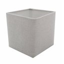 Ver imagem 1 de Cupula em Tecido Quadrada Abajur Luminária CP-25/25x25cm Cinza