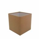 Ver imagem 1 de Cupula em Tecido Quadrada Abajur Luminária CP-4224 16/16x16cm Palha