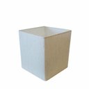 Ver imagem 1 de Cupula em Tecido Quadrada Abajur Luminária CP-4224 16/16x16cm Linho Bege