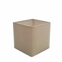 Ver imagem 1 de Cupula em Tecido Quadrada Abajur Luminária CP-4224 16/16x16cm Algodao Cru