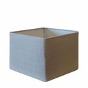 Ver imagem 1 de Cupula em Tecido Quadrada Abajur Luminária CP-4270 30/35x35cm Cinza