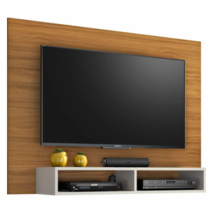 Painel para Tv até 49 Polegadas com Nicho Eros Freijó / Off White Notável