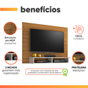 Ver imagem 4 de Painel para Tv até 49 Polegadas com Nicho Eros Freijó / Off White Notável