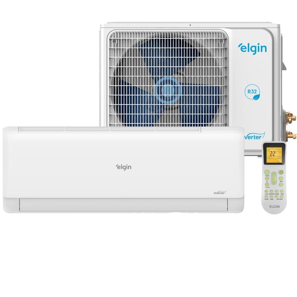 Ar Condicionado Split Elgin Eco Inverter Ii Wi-fi 12000 Btus Quente e Frio 220v Hjfc12c2wbcb