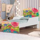 Ver imagem 1 de Cama Infantil Planeta Dinossauros Com Colchão