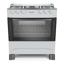 Ver imagem 2 de Fogão 5 Bocas a Gás Mueller com Acendimento Automático e Forno 81,6l Branco Bivolt - Mfi5bb
