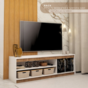 Ver imagem 2 de Rack com Prateleira Viena 130cm para TV 50" Byhouse