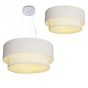 Ver imagem 1 de Kit/1 Plafon Md-3017 e 1 Pendente Md-4061 Cupula 50x40cm