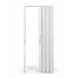 Porta Sanfonada 80 X 210cm Branco Plasbil - 1