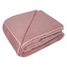 Cobertor Queen Dupla Face Sherpa Extra Macio Rosa 220x240cm - 1