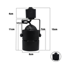 Ver imagem 2 de Spot Trilho Eletrificado Led Mr16 Gu10 Ip20 Bivolt Preto