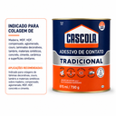 Ver imagem 3 de Adesivo Cascola Tradicional 730GR sem Toluol Henkel Incolor