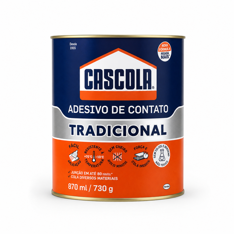 Adesivo Cascola Tradicional 730GR sem Toluol Henkel Incolor