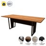 Mesa de Reunião Escritório Pés Metal 200cm F5 Office - 3