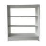 Balcão com Prateleira 100% Mdf Lojas e Comércios Branco Desmontado - Suprema Móveis - 2