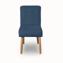Ver imagem 2 de Cadeira Confortavel Jantar Luna Suede Azul Marinho para Quarto Sala Recepção.