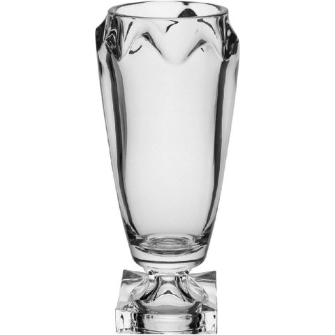 Vaso Decorativo Enfeite Casa Home&Co Cancan Eco Crystal 35x15x15cm Transparente