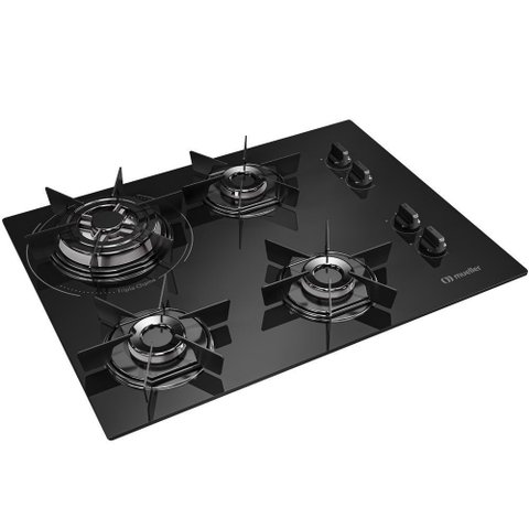 Cooktop Mueller 4 Bocas Queimador Tripla Chama Mcg4bc Bivolt