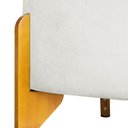 Ver imagem 2 de Puff Decorativo Catar Corino Bege