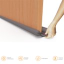 Ver imagem 1 de Veda Porta Rolinho Comfort Door 80cm - Cinza