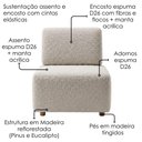 Ver imagem 6 de Poltrona Modular Block Pes Madeira Boucle Tce 1018 Moll