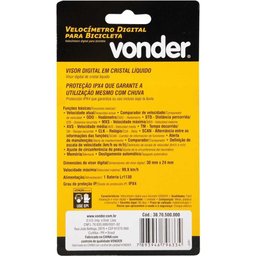 Velocimetro Digital Para Bicicleta Vonder - 5