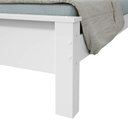 Ver imagem 3 de Cama Solteiro Bibox 2 Gavetas Athenas - Lopas Branco