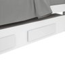 Cama Solteiro Bibox 2 Gavetas Athenas - Lopas Branco - 5