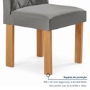 Ver imagem 4 de Conjunto 2 Cadeiras para Sala de Jantar Arthus