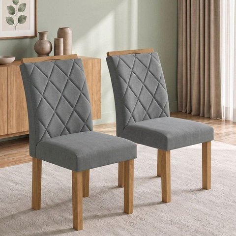 Conjunto 2 Cadeiras para Sala de Jantar Arthus