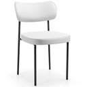 Ver imagem 1 de Cadeira Decorativa para Sala de Jantar Melina L02 Facto Branco - Lyam Decor