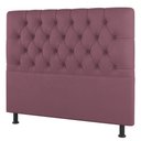 Ver imagem 1 de Cabeceira Cama Box Casal King Size Nice 195cm Suede Rosê - Desk Design